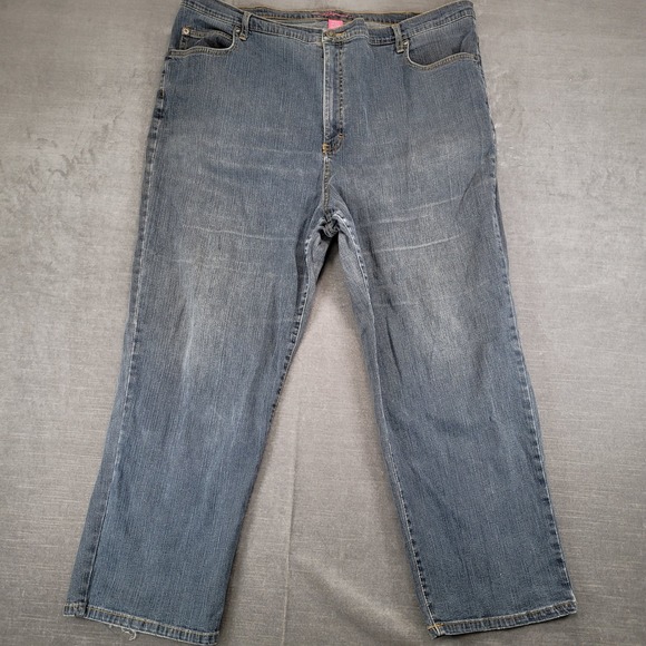 Liz & Me Denim - Liz & Me Jeans Women Size 22WP Blue Denim Straight Leg‎ Pants